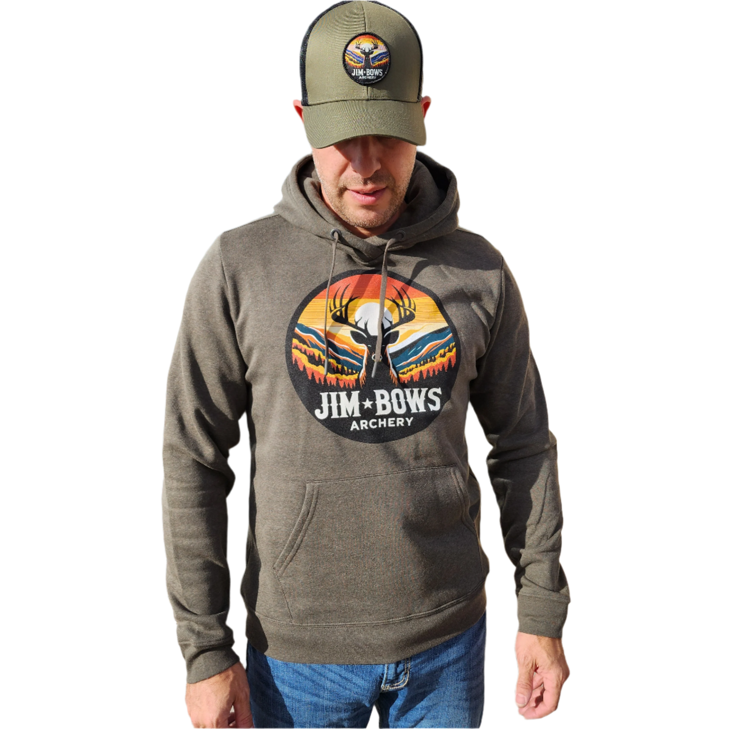 JBA - Stormtech Sunset Deer Logo Hoody