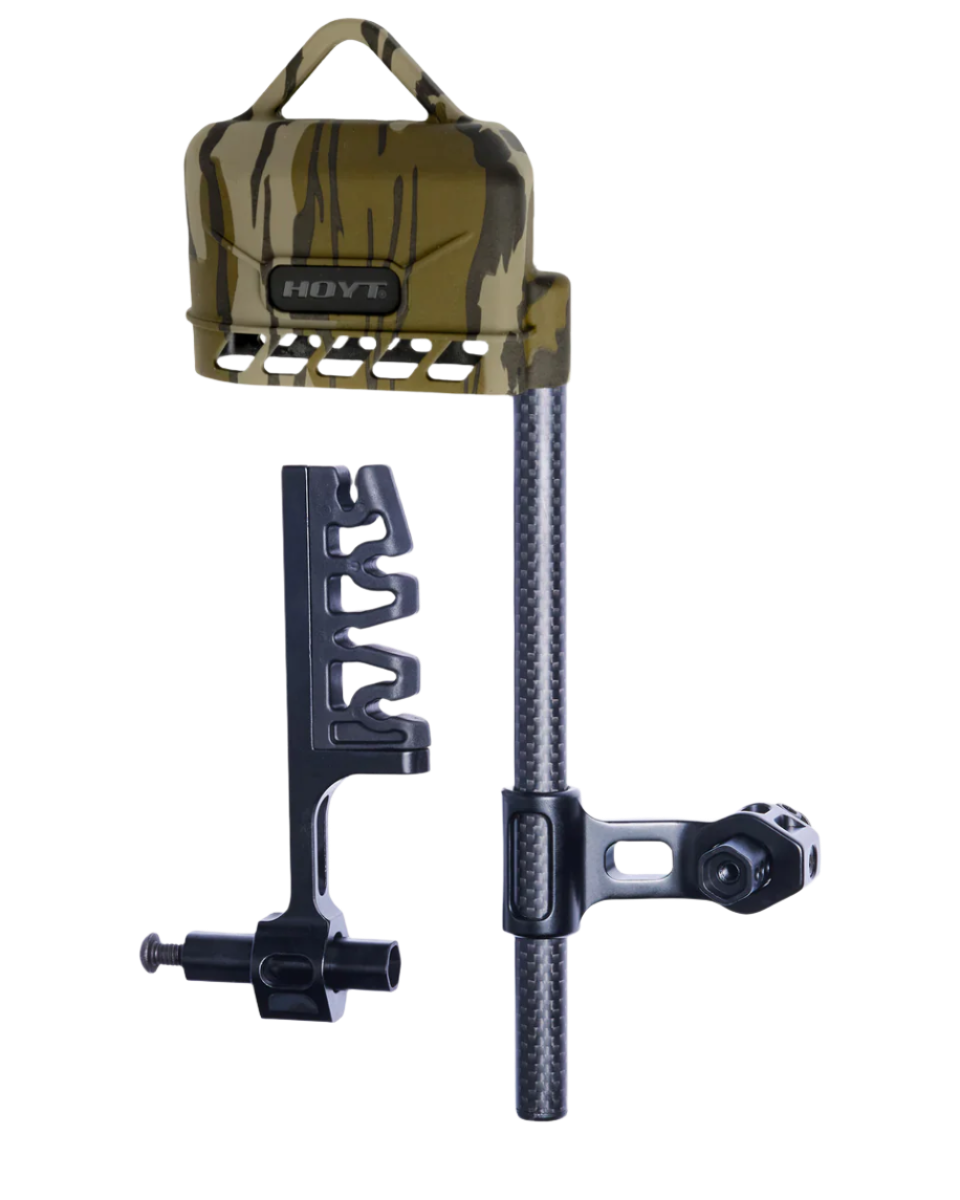 Hoyt - Carquois 2 pièces Carbon Superlite - 4 flèches - Noir