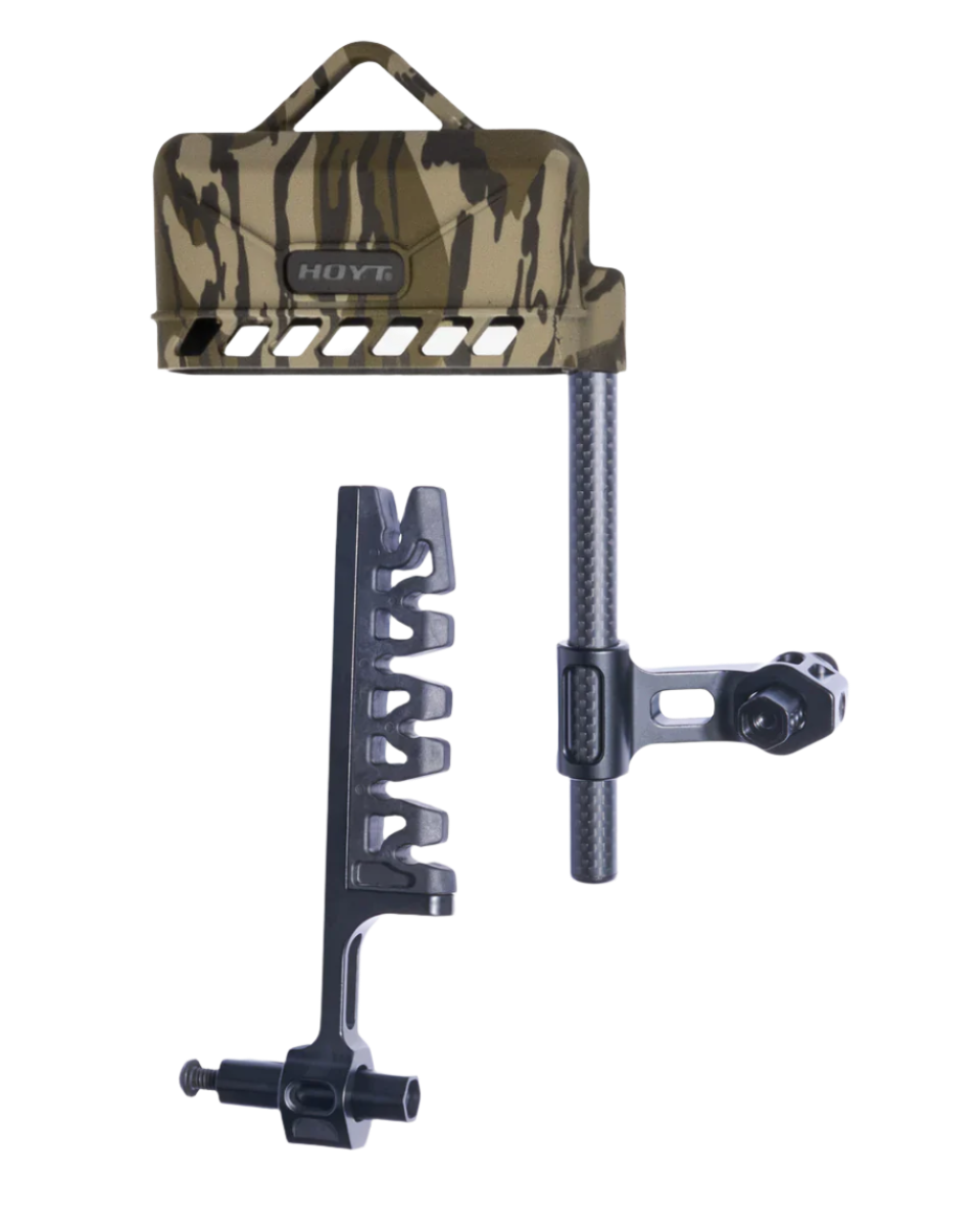 Hoyt - Carquois 2 pièces Carbon Superlite - 4 flèches - Noir
