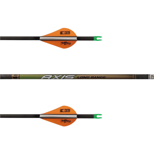 Easton - Axis - 4mm Long Range - Fletched (6)