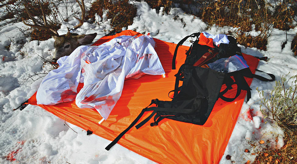 Caribou Game Bags - Hunter Tarp Orange