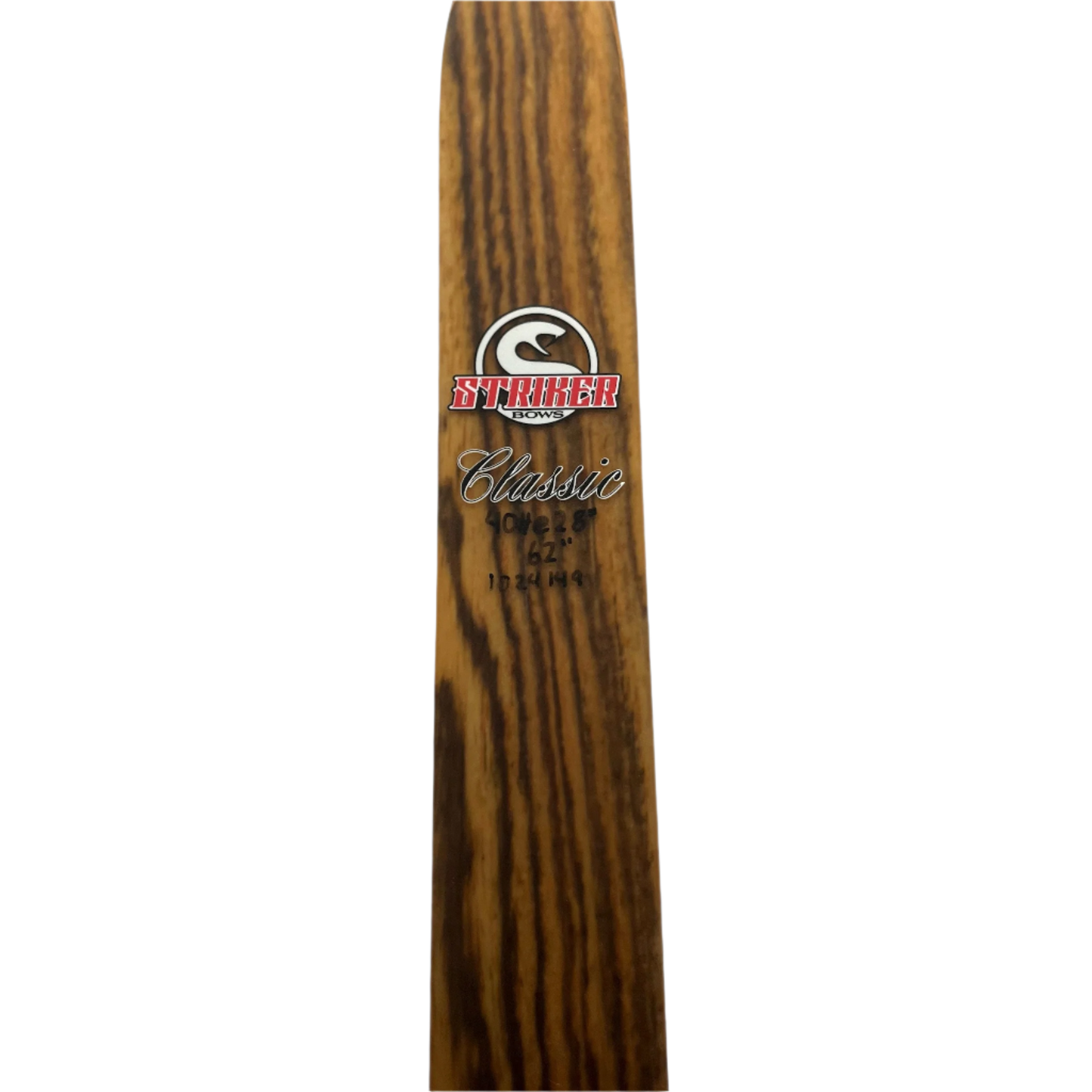 Striker - Arc long classique monobloc