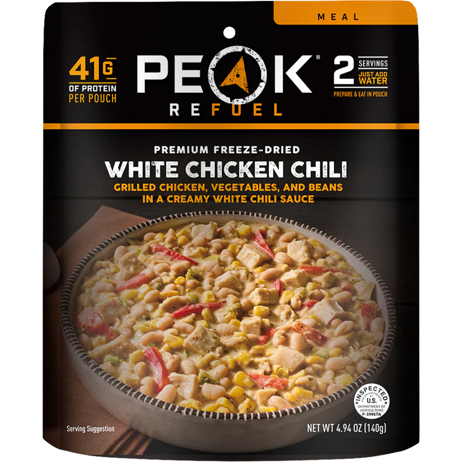 PEAK - Refuel Freeze-Dried Meals - White Chicken Chili