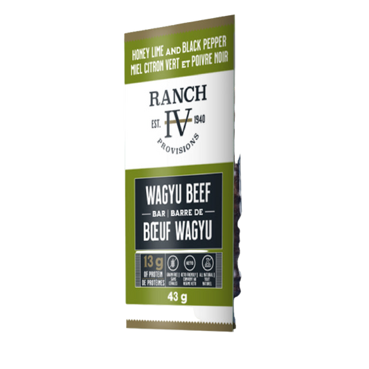 THRIVE - Wagyu Beef Bar - Honey Lime & Black Pepper