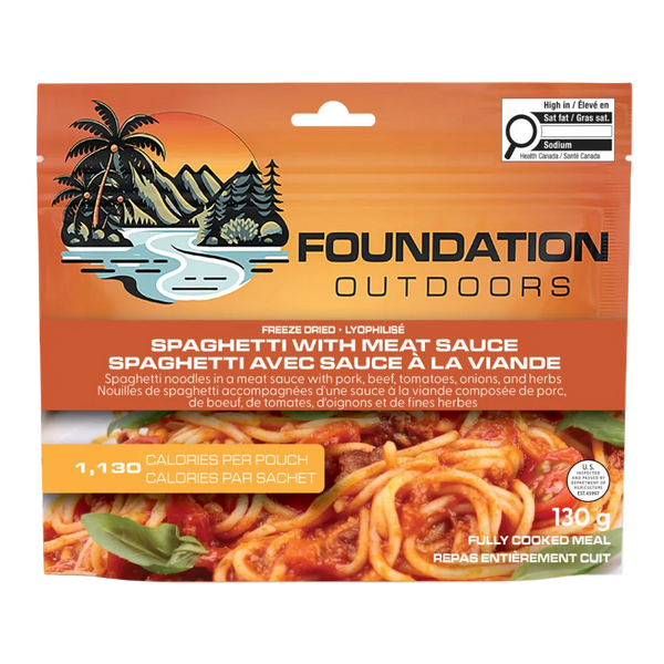 Foundation Outdoors - Spaghetti with Meat Sauce