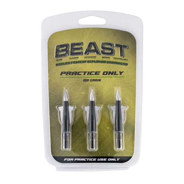 BEAST Broadheads - Practice Tips 3pk