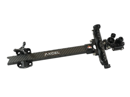 Axcel - Achieve XP Pro - Guidon en carbone UHM 6 pouces - Gauche - Noir