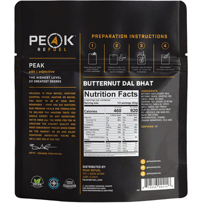 PEAK Refuel - Butternut Dal Bhat