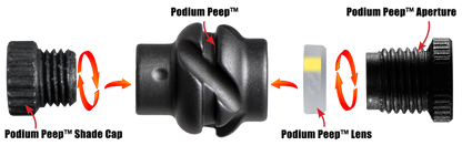 Specialty Archery - Casquette Podium Peep Shade - Noir