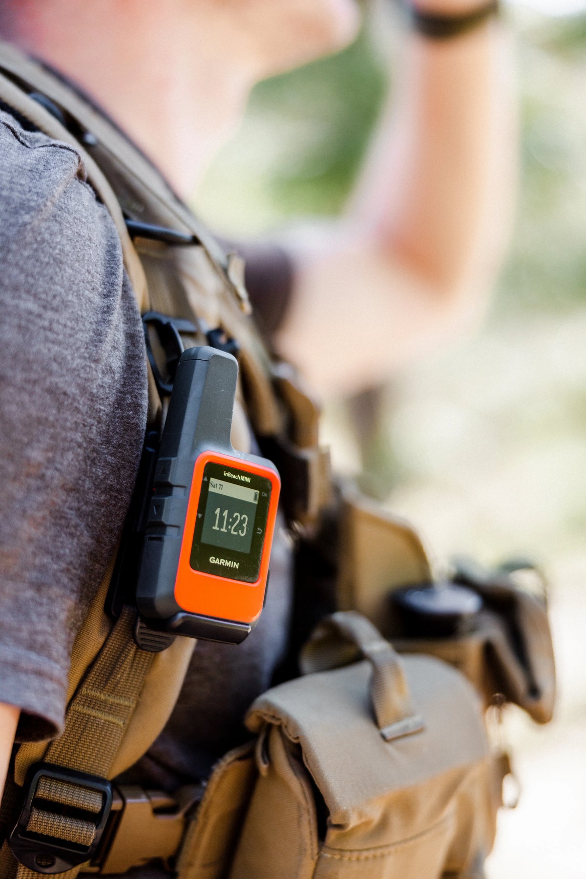 Aziak Equipment - Garmin Device Backpack Mount