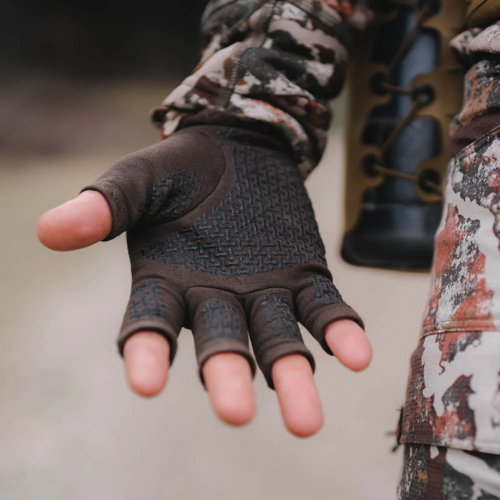 First Lite - Rugged Wool Half Finger Glove