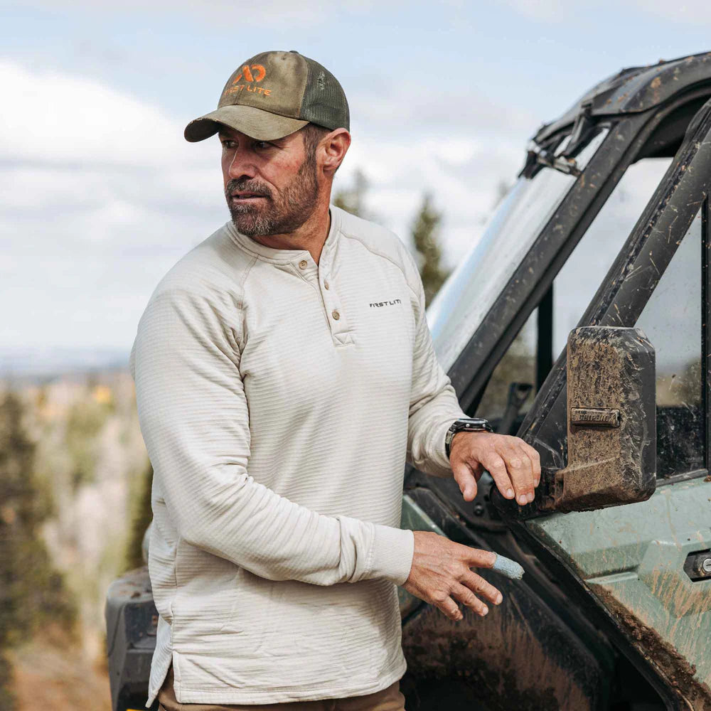 First Lite - ThermaGrid Merino Henley