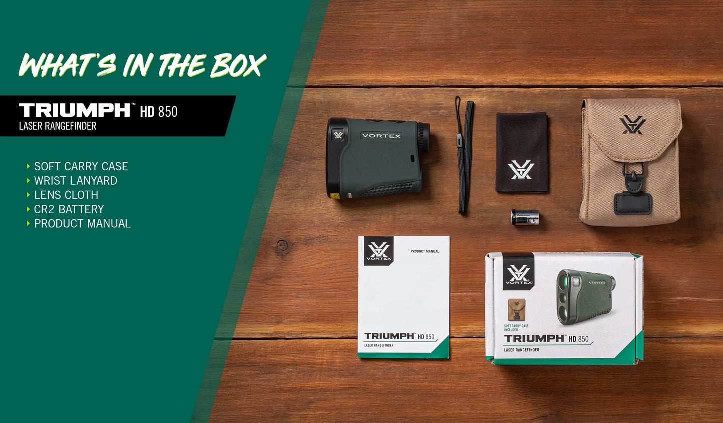 Vortex - Triumph HD 850 Laser Rangefinder