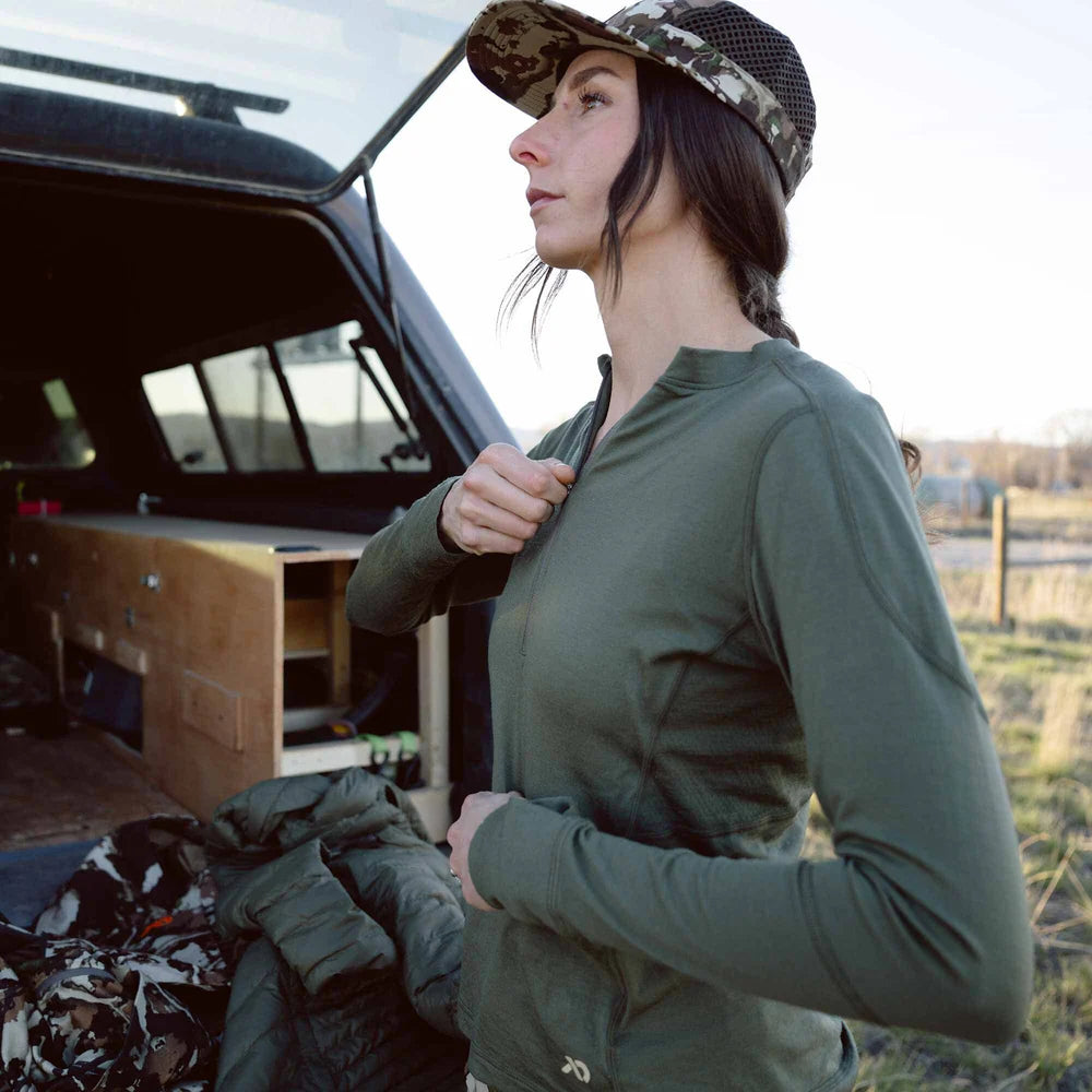 First Lite - Wmn's Wick Quarter Zip 2.0