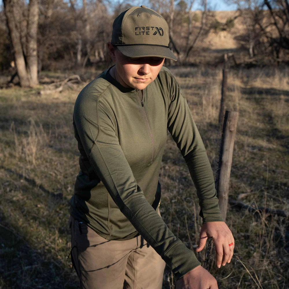 First Lite - Wmn's Wick Quarter Zip 2.0